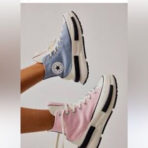 Converse women’s Run Star Legacy CX Denim Hi Top Sneakers